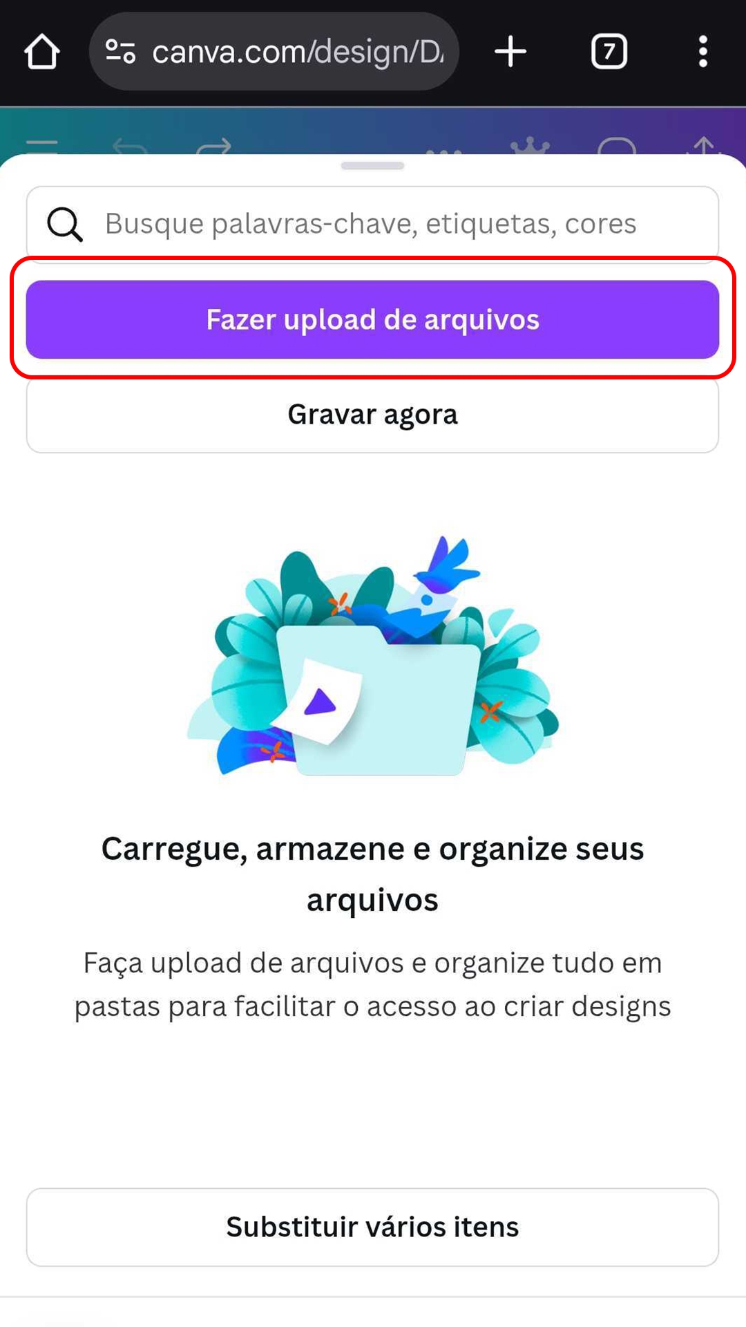 Upload de Arquivos
