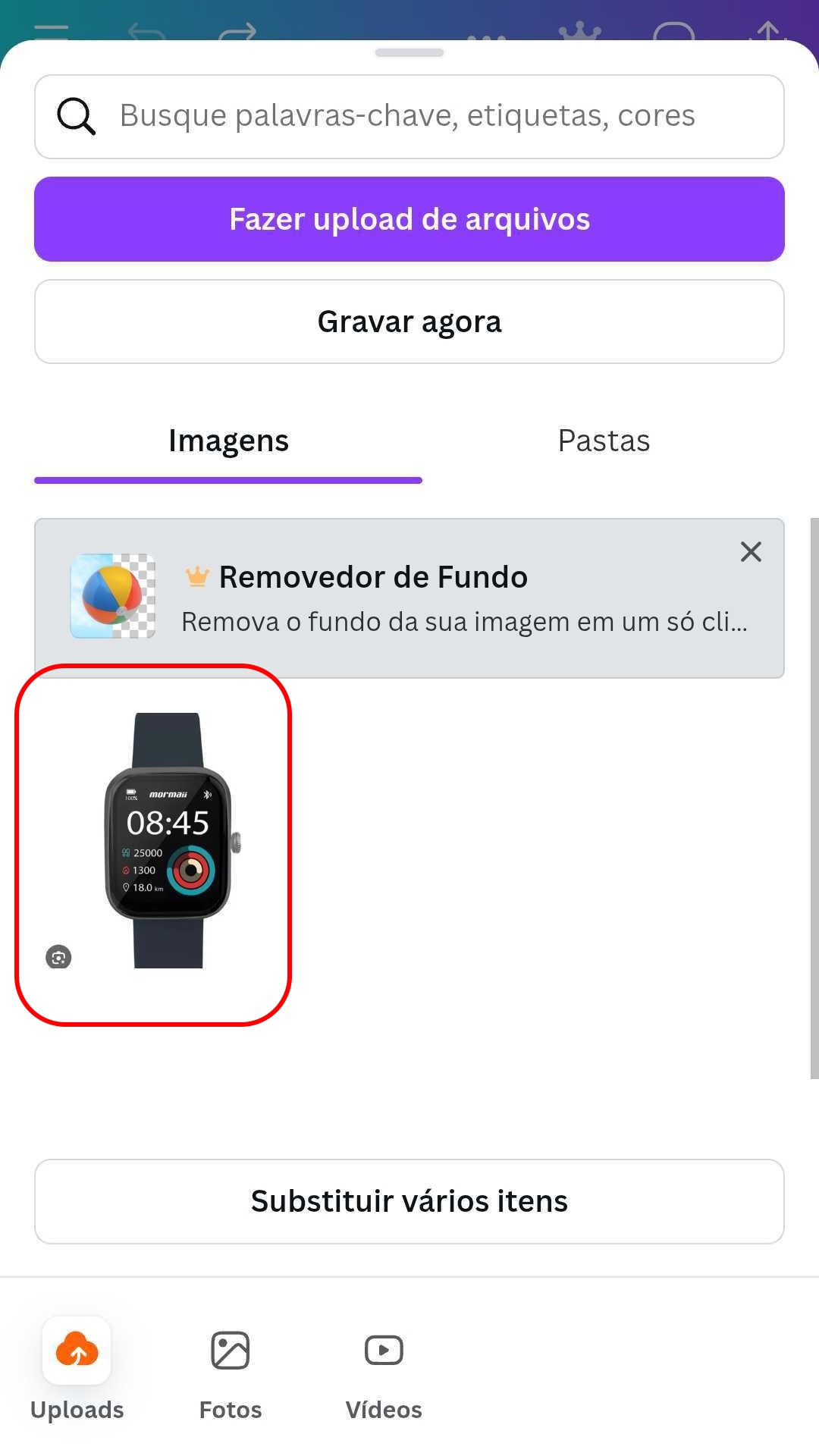 Seleção de Img